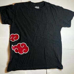 Naruto Medium Black Cotton T-Shirt